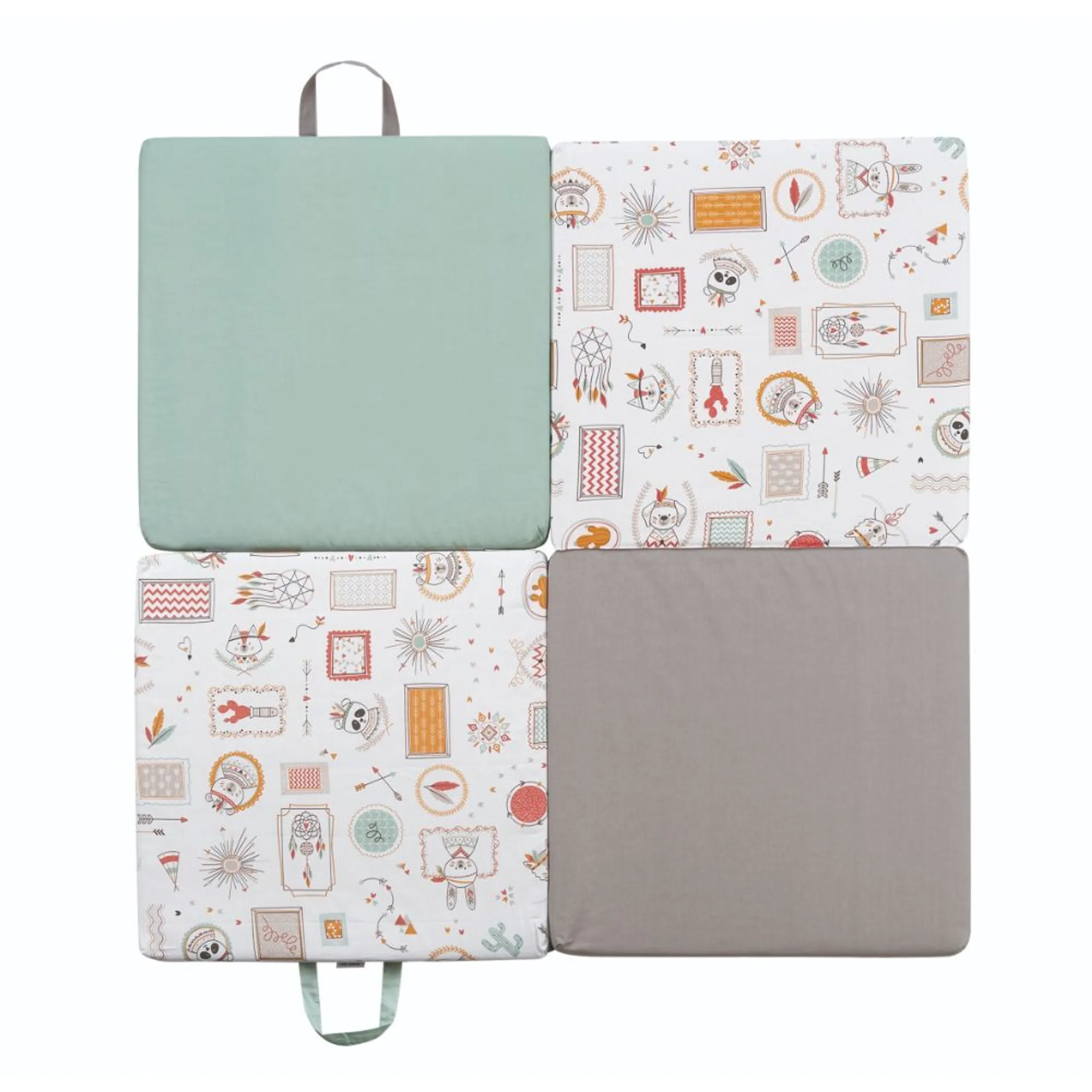 Tineo 3 in 1 Smart And Fun Playmat - Indian Spirit 0 months