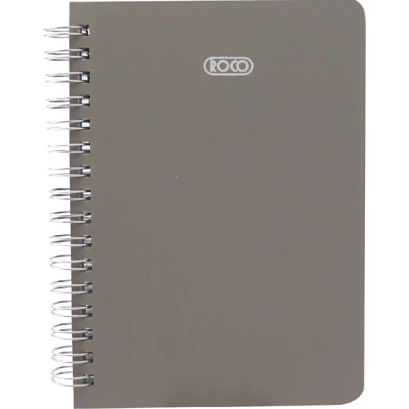 Notebook 19 X 26 cm Spiral - Grid 100 Sheets