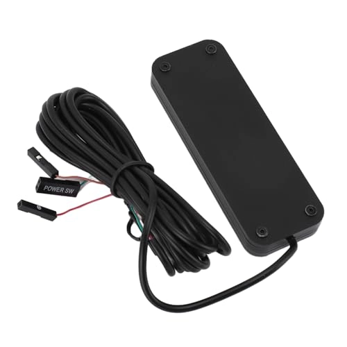 Touch Sliding Desktop Computer Power Switch - PCIE RGB Lighting