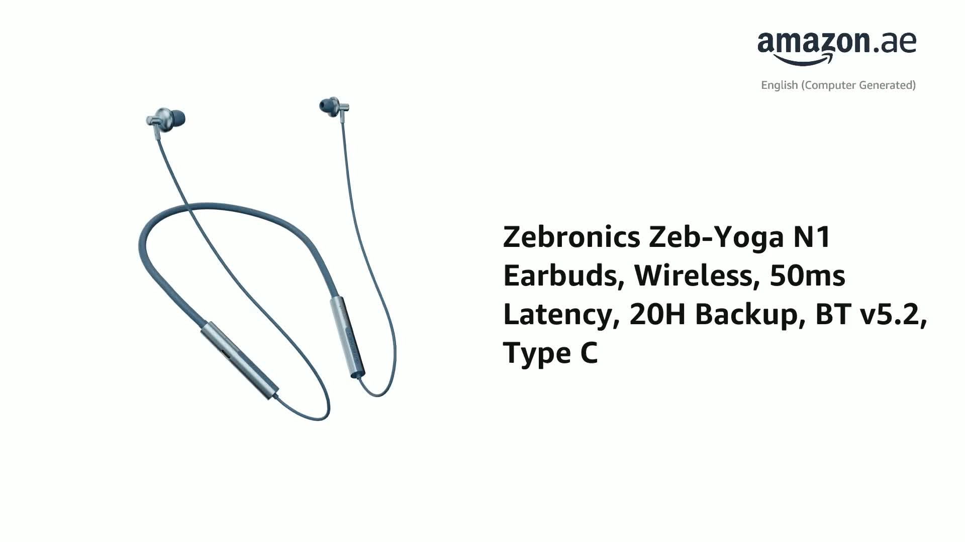 ZEB-YOGA N1 Wireless Earphone