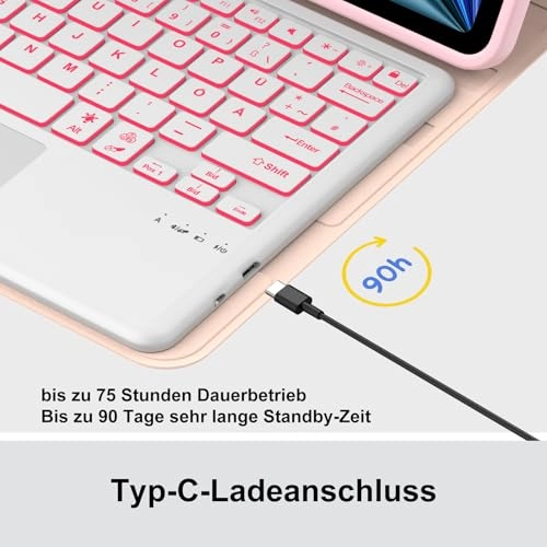 Bluetooth Keyboard - DE Wireless