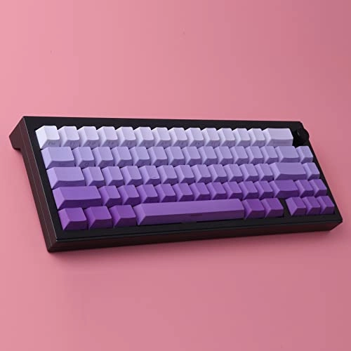 Keycaps PBT - 135 Keys Purple Gradient Cherry Profile