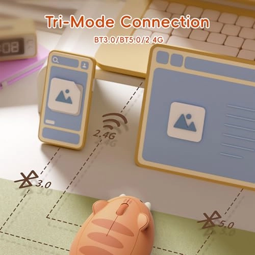 Cat Theme Gaming Mouse - USB