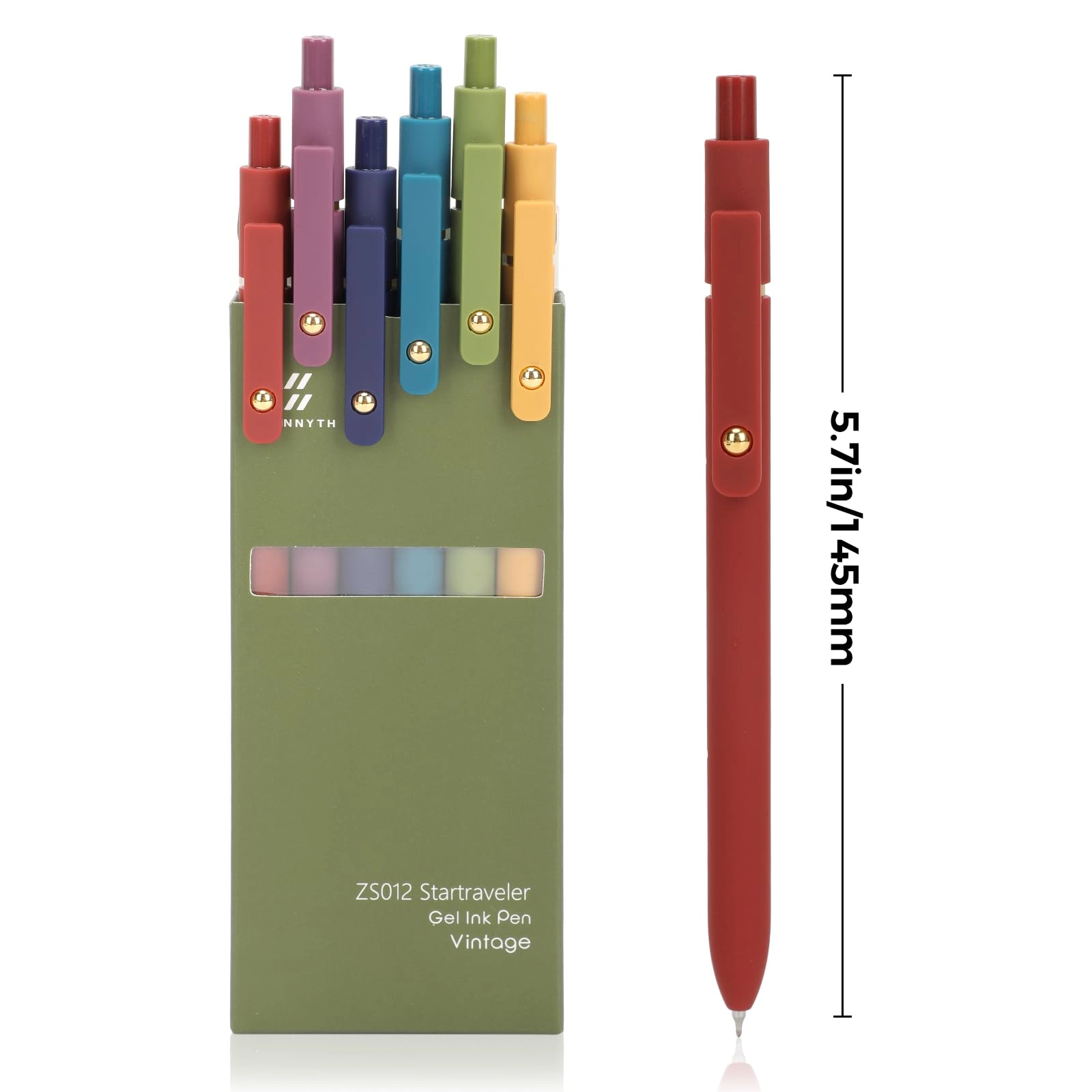 Gel Pen - 12 Pcs 0.5mm