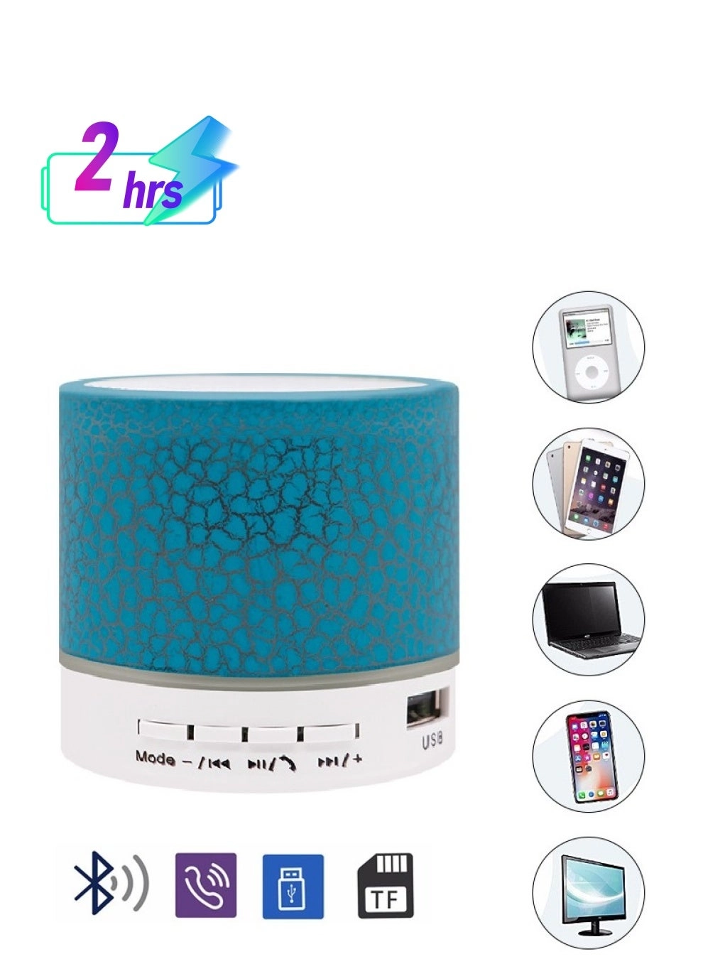 Mini Wireless M3blue Bluetooth Speaker