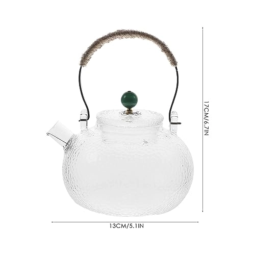 Gooseneck Tea Pot - borosilicate glass 800 ml