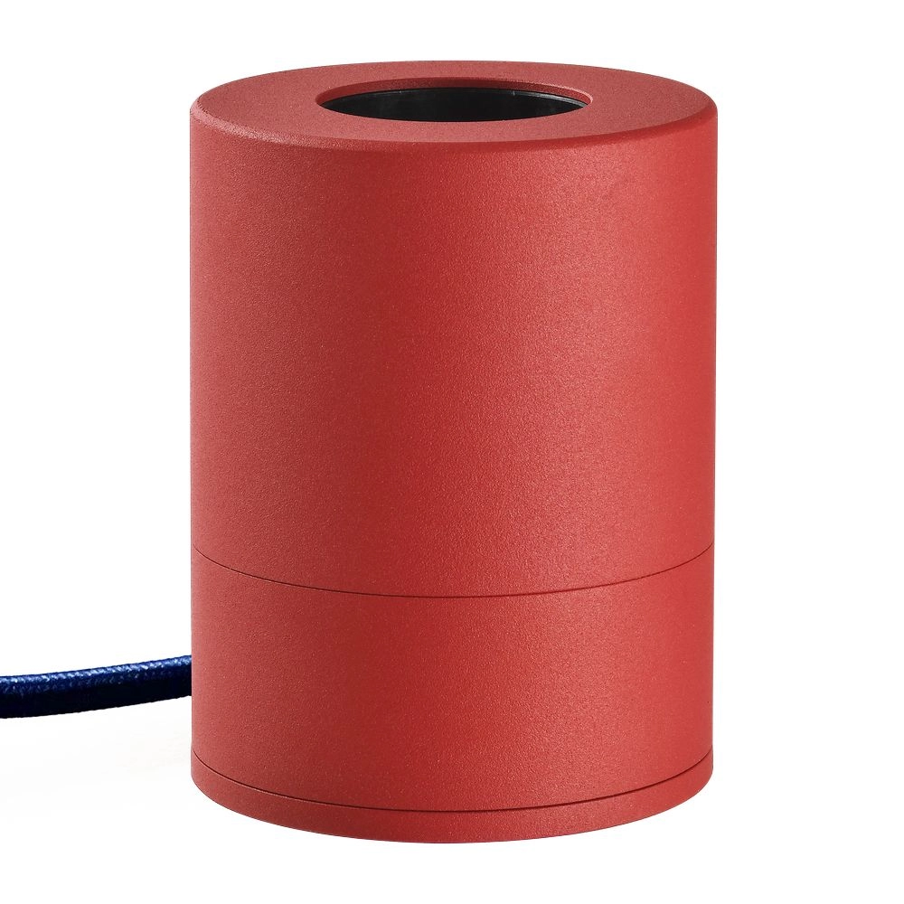 MESSAGE IN THE BULB Pop Table Lamp Base - 306029G Red with Blue Cable