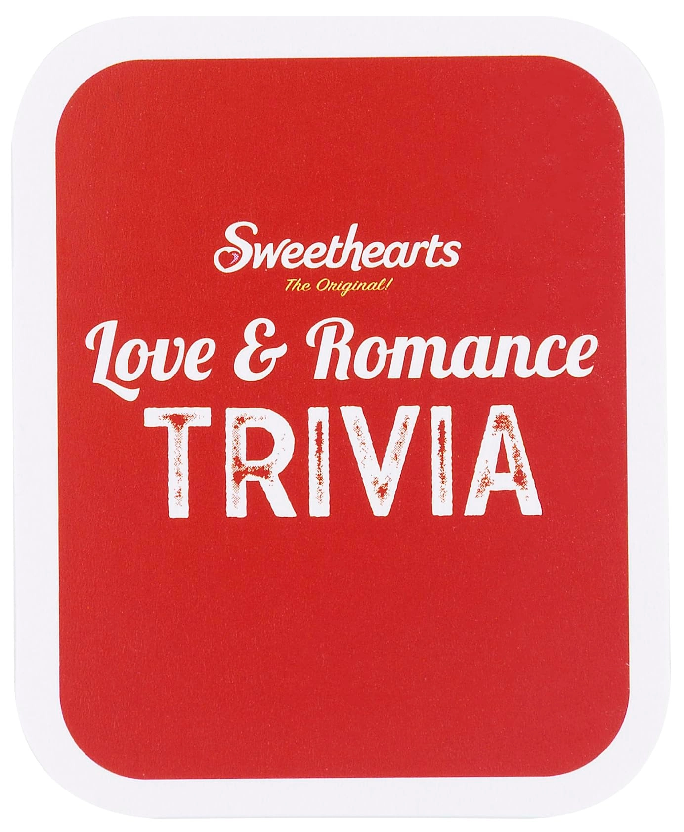 SWEETHEARTS Love and Romance Trivia Card Game - English 16 years and up