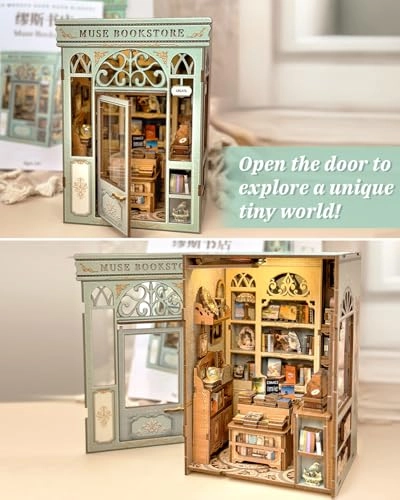 Book Nook Kit - DIY 3D Wooden Puzzle