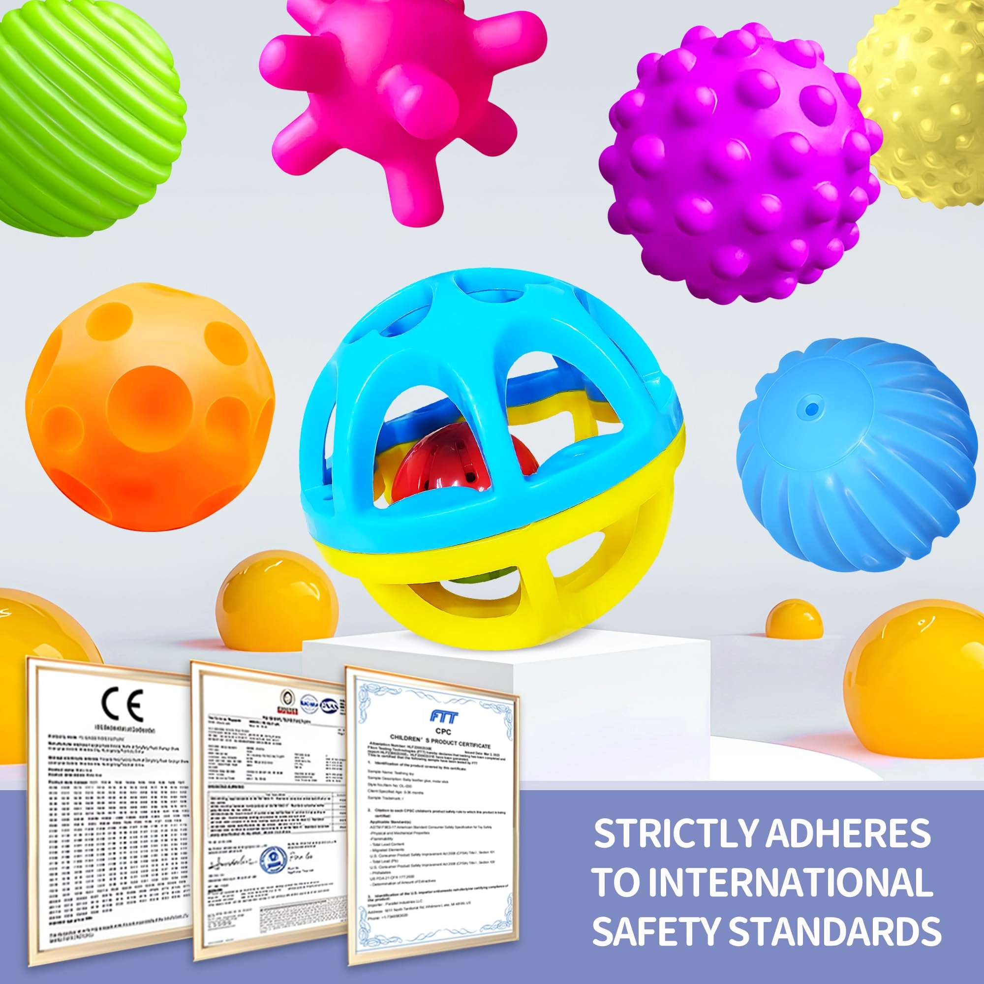 Sensory Balls - Plastic 7
