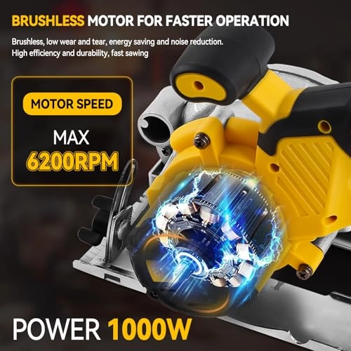 Mini Brushless Circular Saw Cordless 125mm