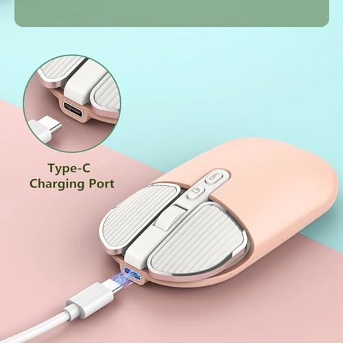 Slim Rechargeable Silent Mouse - USB