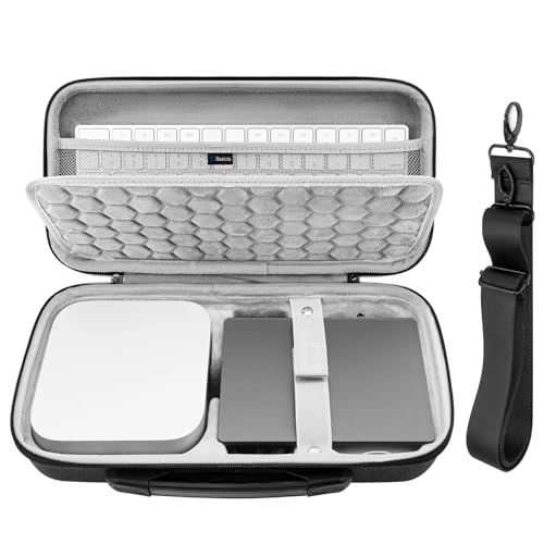 GEEKRIA Hard Travel Case for Mac mini (2024)