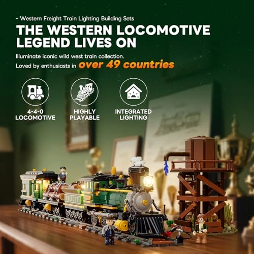4-4-0 Locomotive - 1524 pcs