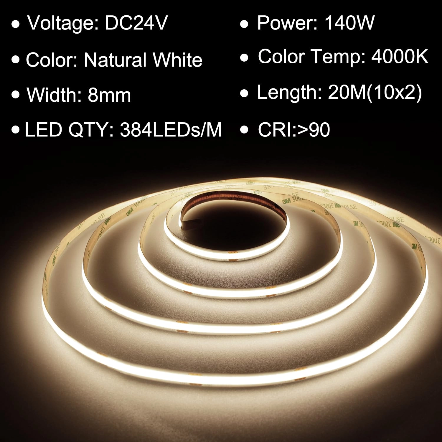 COB LED Strip - 20M