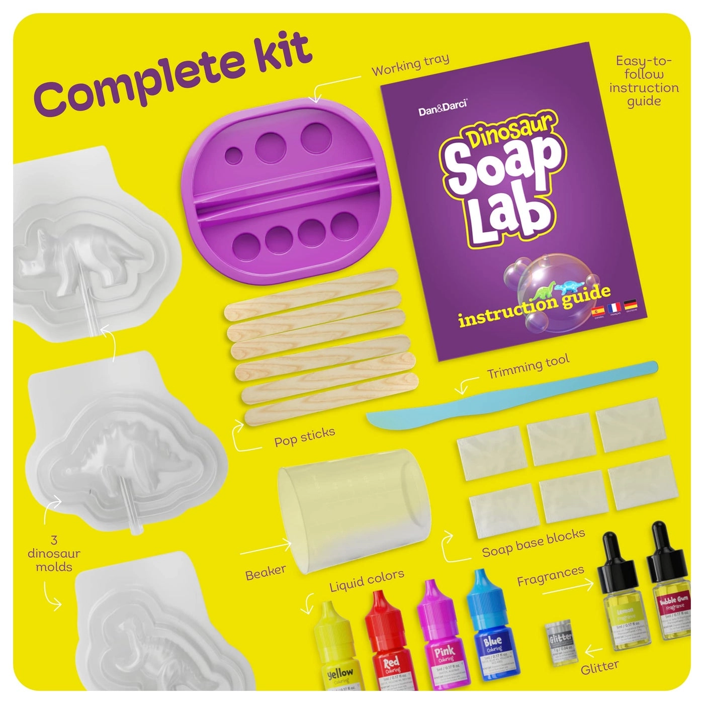 Dino Soap Making Kit