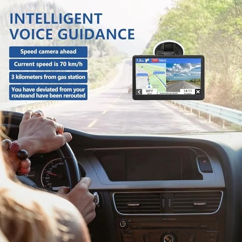 GPS Navigator 7078- 7 inch USA Canada Mexico