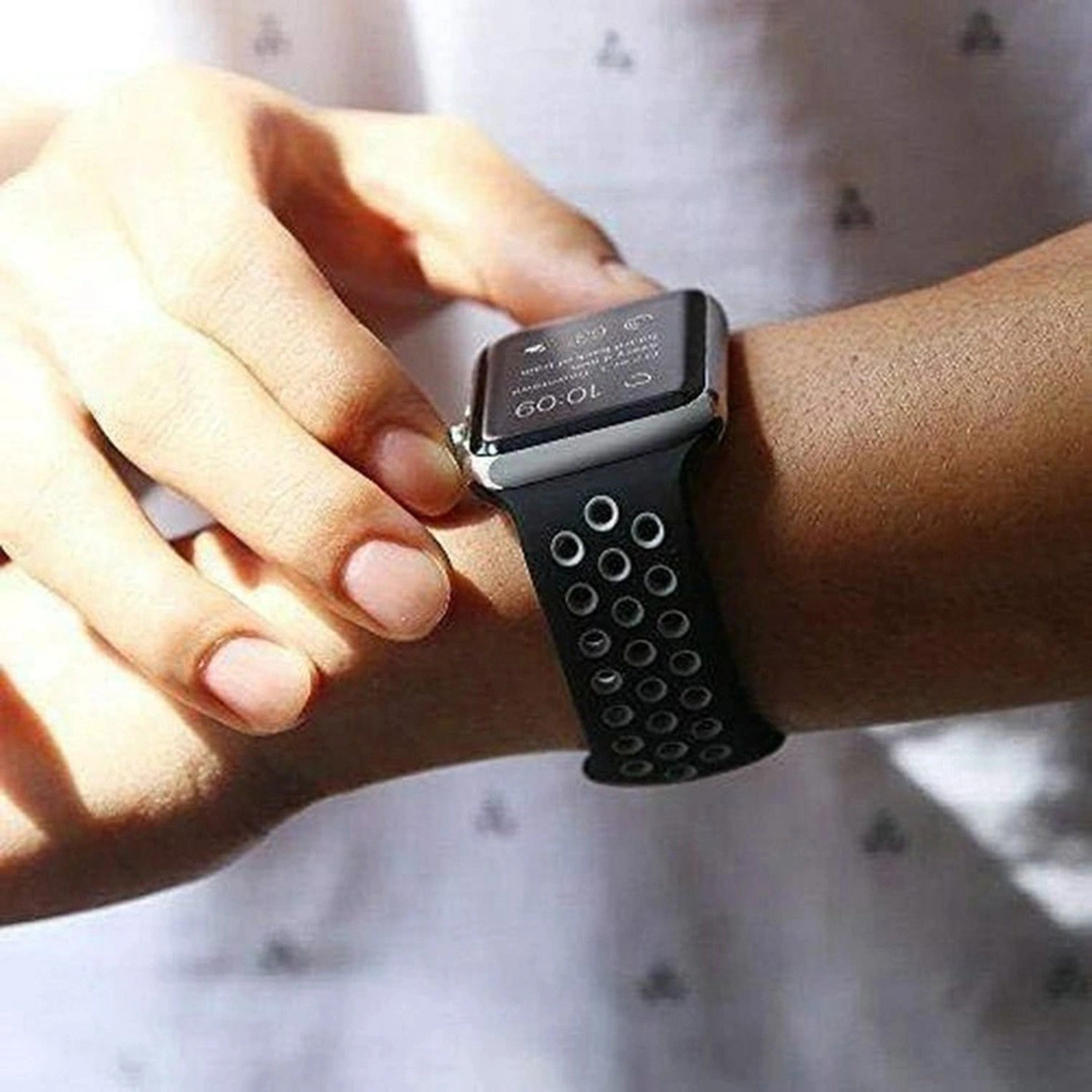 Silicone Watch Band for Apple Watch - 41/38/40mm