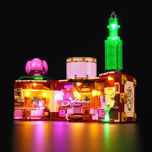 Light Kit for Lego Glinda Elphaba's Dormitory Collectible (75683) - LED Warm White