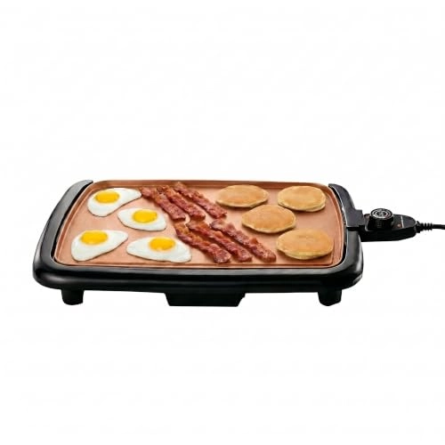 Electric Indoor Kitchen Griddle - 16 x 10 Inch