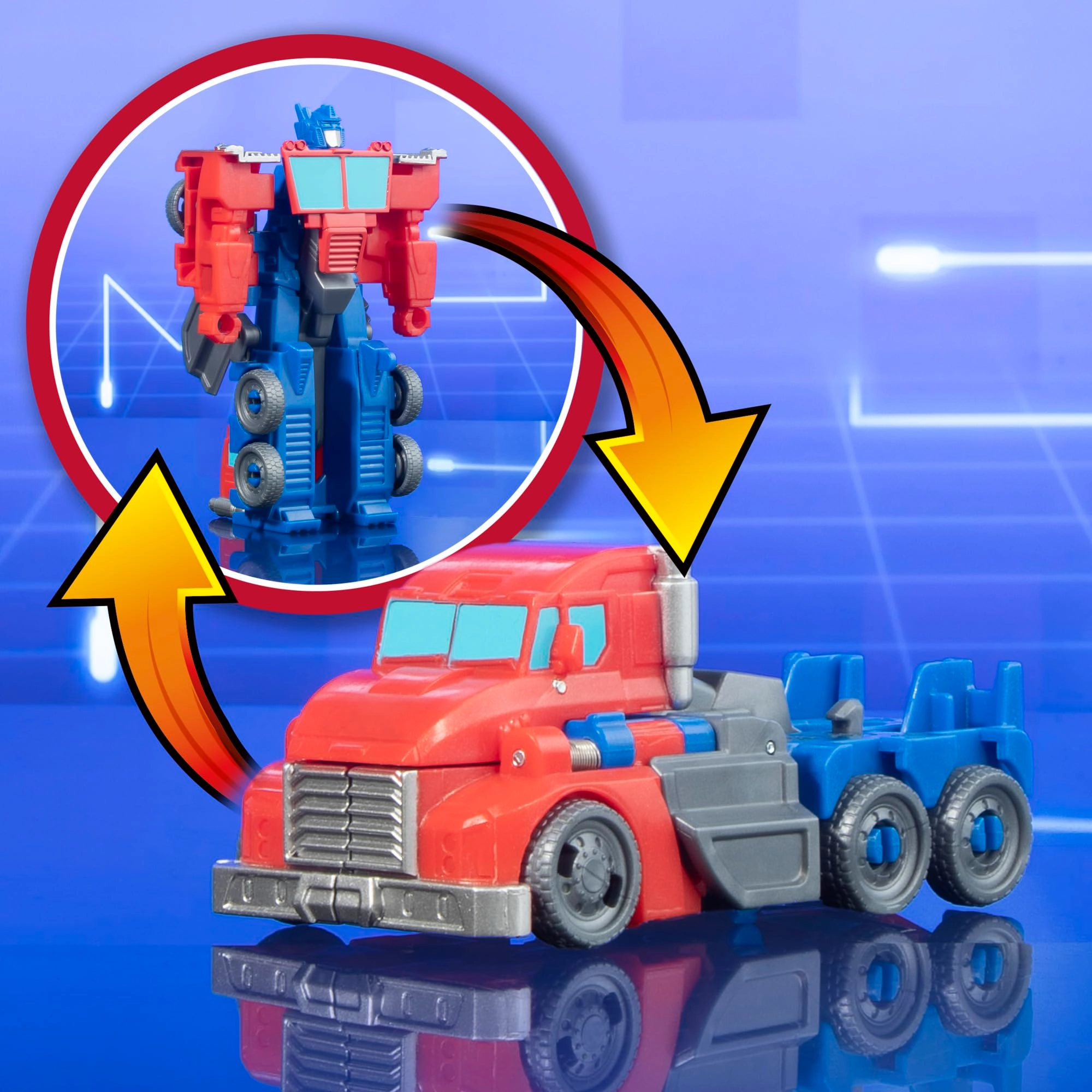 1-Step Flip Heroes - 1-Step Transformers (3-Pack)