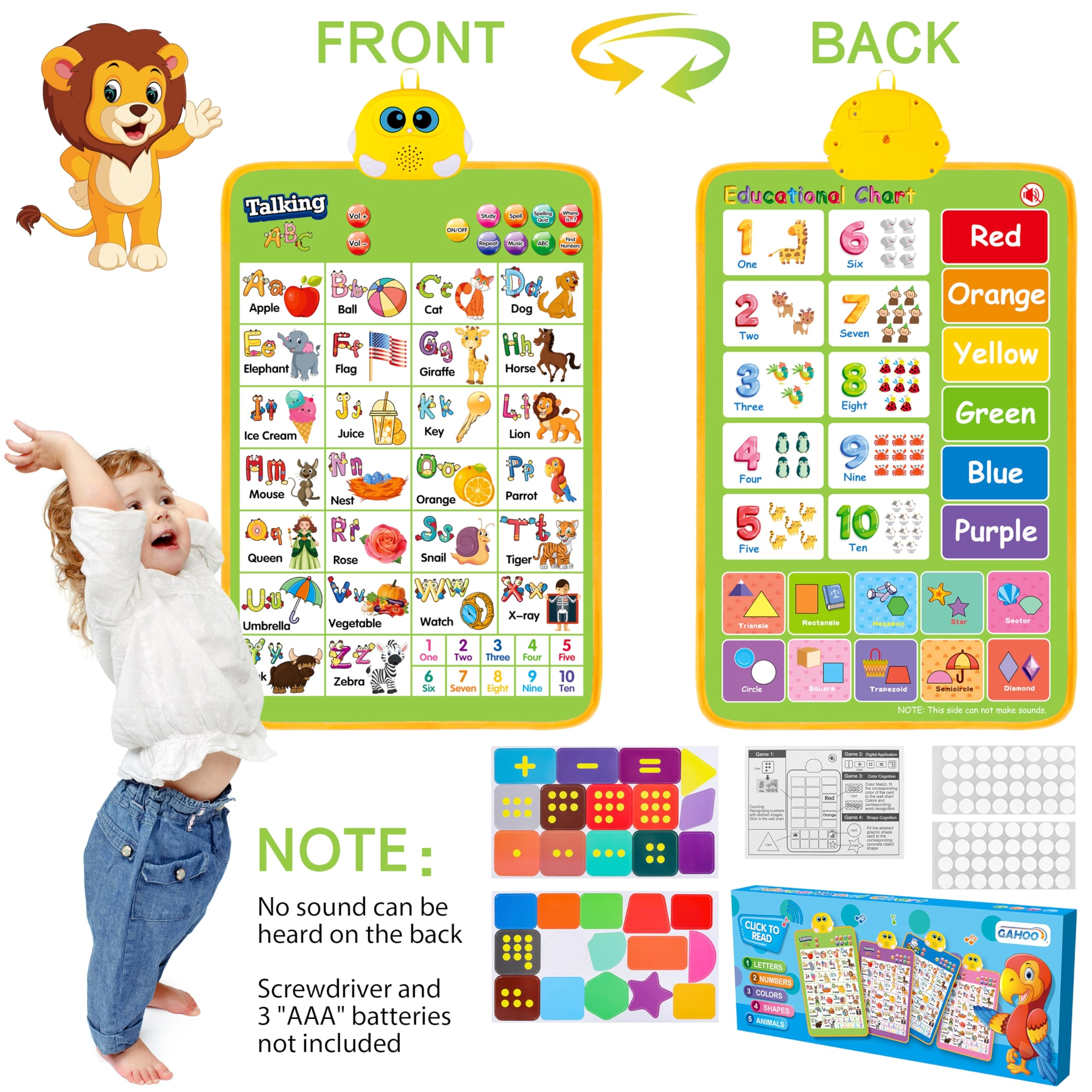 Alphabet Wall Chart - 2-4