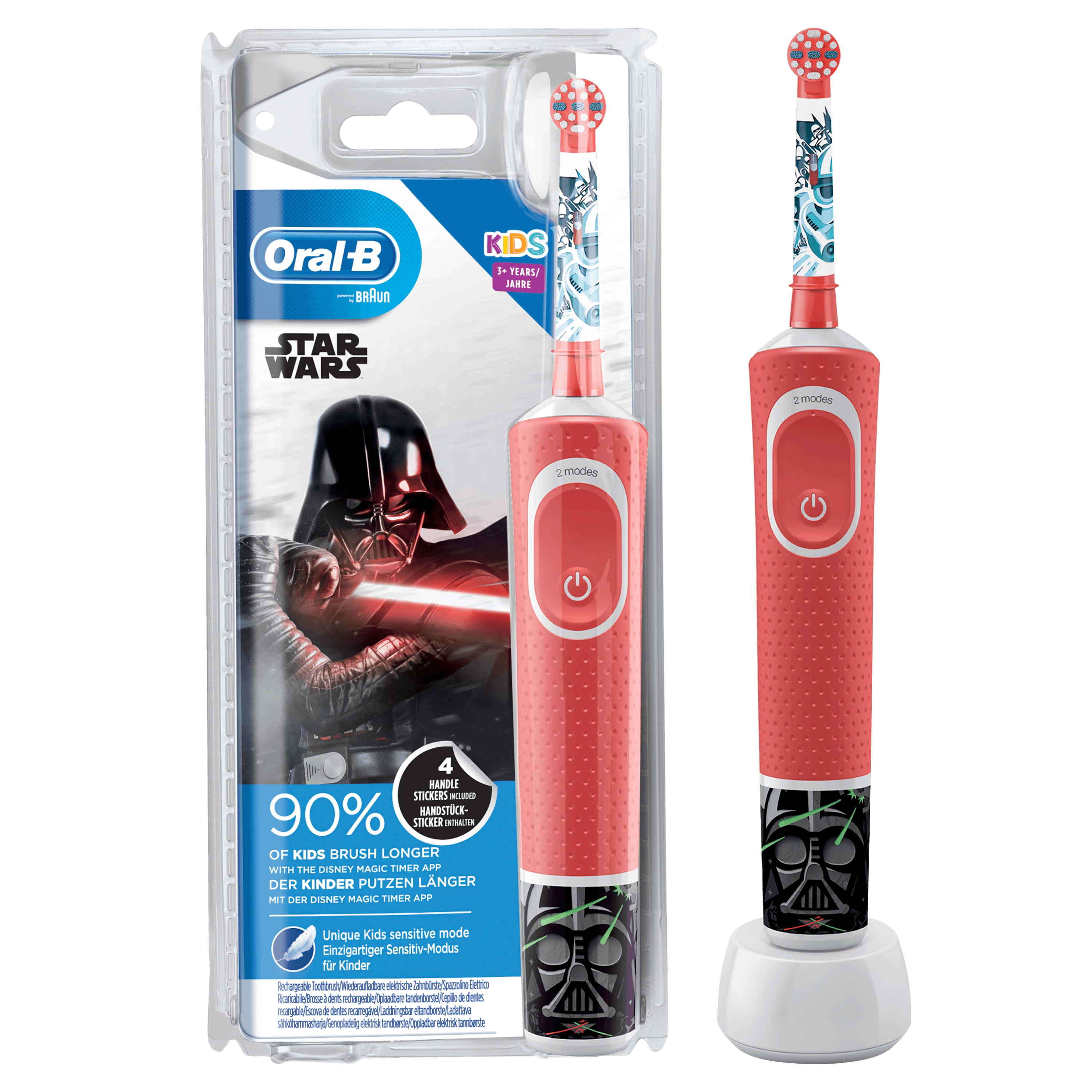 Oral-B Battery Electric Powered Kid'S Toothbrush - Star Wars Soft
