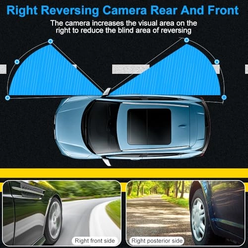 Front and Rear Right Side Camera - Night Vision 720P