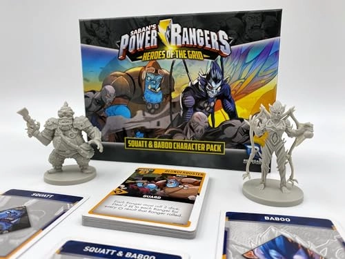 Power Rangers: Heroes Of The Grid: Squat And Baboo