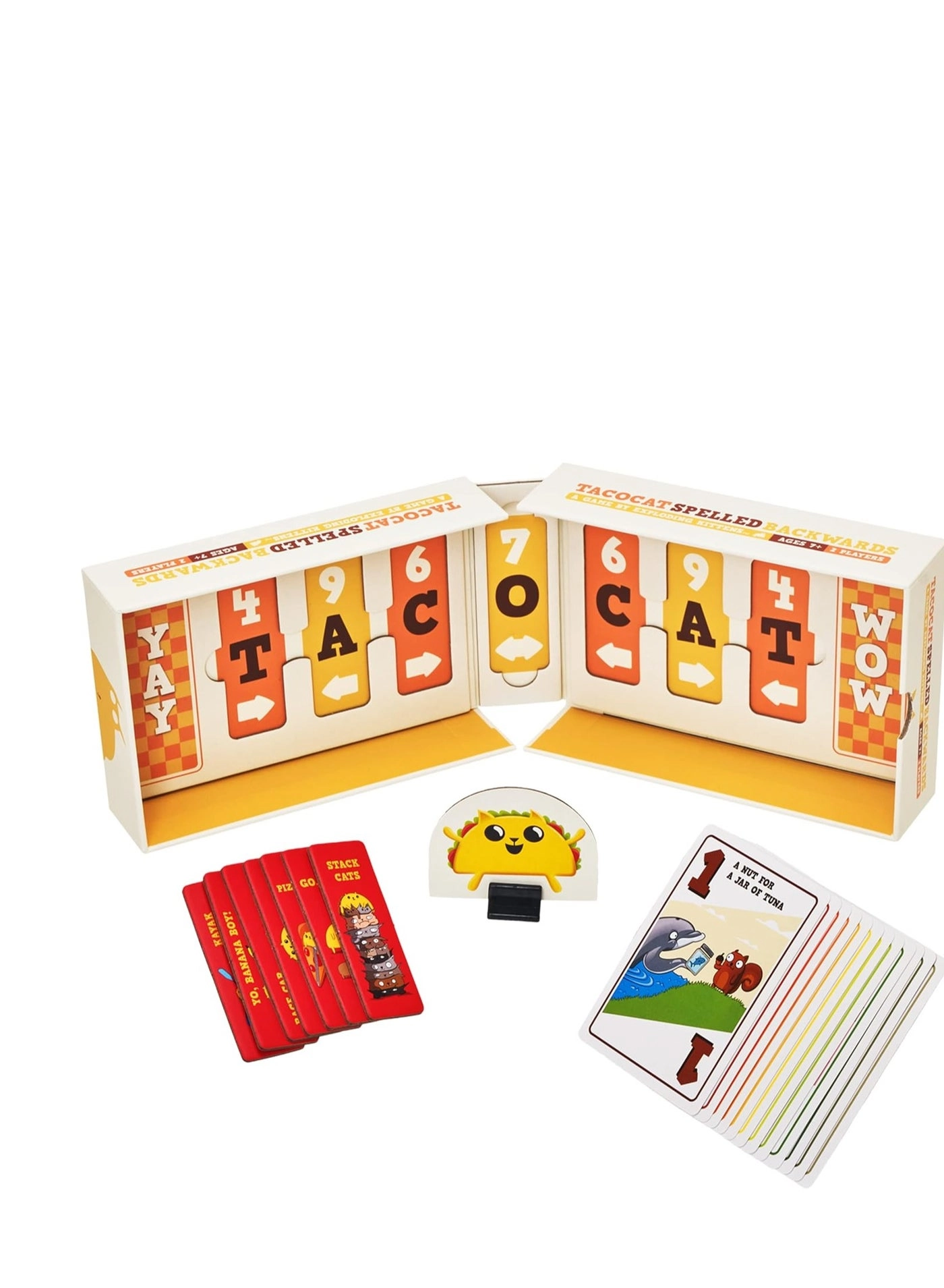 Exploding Kittens: Tacocat Spelled Backwards - Card Game