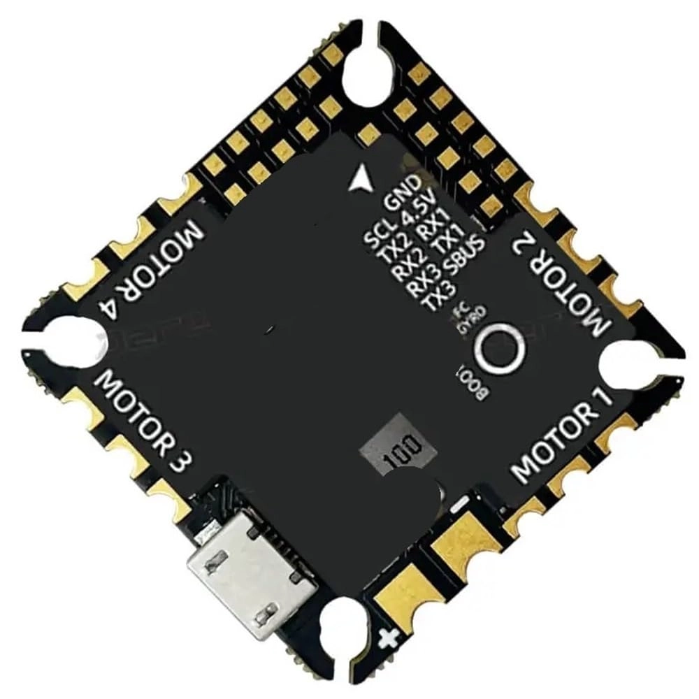 XsidY1011 AM32 F4 45A AIO Racing Wheel - D FPV