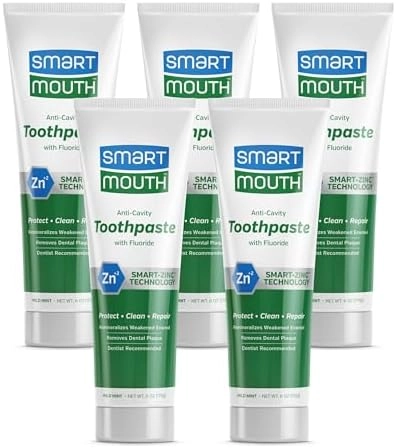 Premium Fluoride Toothpaste 6 oz, 5-Pack