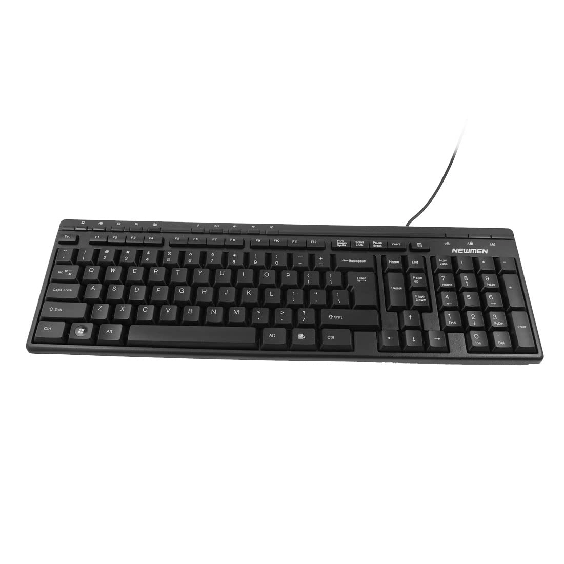 Multimedia Wired USB PC Keyboard - Wired