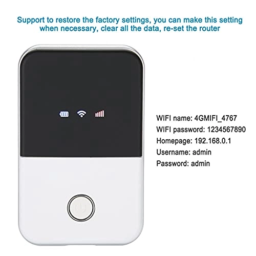 4G portable router - 4G Wi-Fi 150Mbps