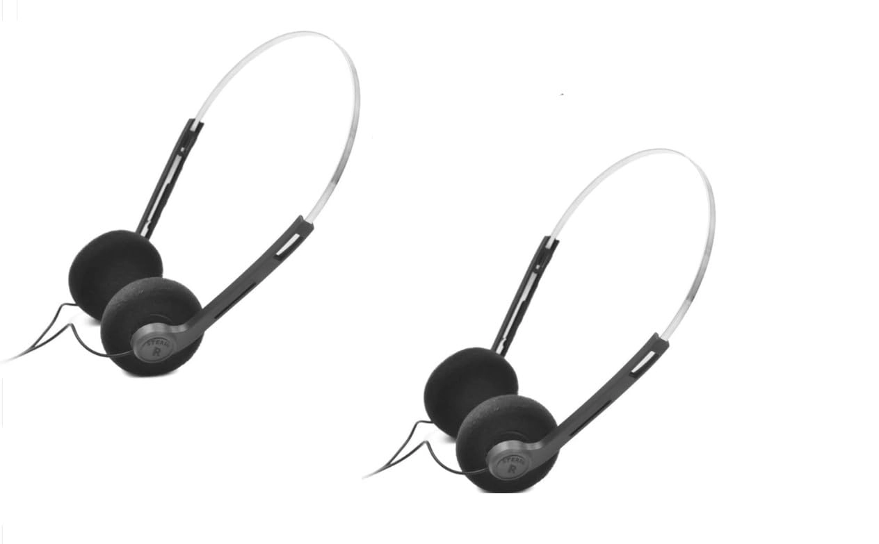 Retro Over-Ear Headphone Wired Headphone