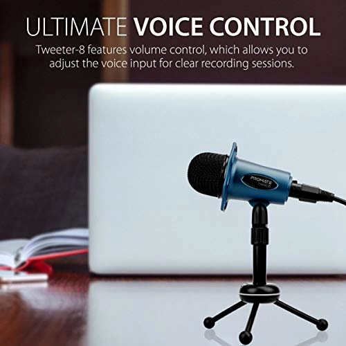 Tweeter-8 3.5mm-Mini-Jack Microphone