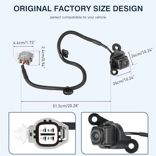 Rear View Backup Camera - Clear Day and Night
