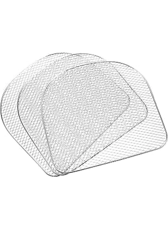 Zerodeko Air Fryer Accessories Grill Mesh And Dehydration Rack - Stainless Steel 3 Pcs
