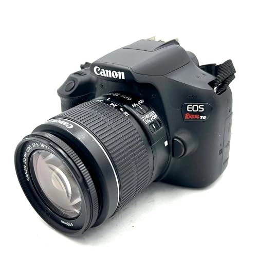 EOS Rebel T6 + EF-S 18-55mm f/3.5-5.6 IS II