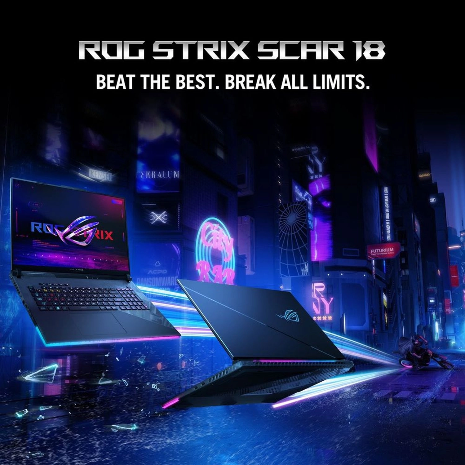 ROG Strix SCAR 18 G834JZR-I9642G - 18'' Core i9-14900HX 64GB DDR5 2TB SSD