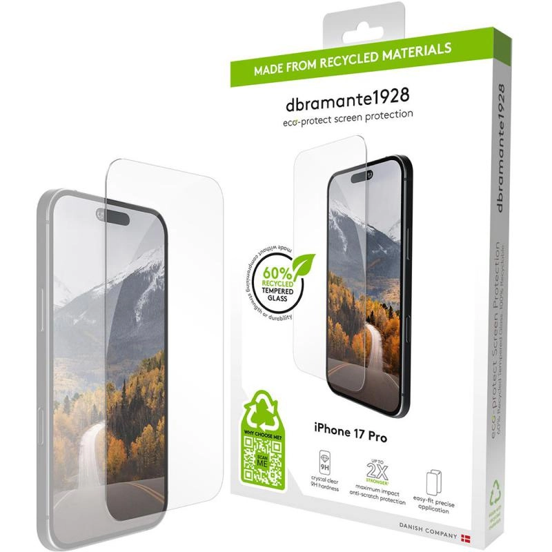 Clear Tempered Glass Screen Protector for iPhone 17 Pro