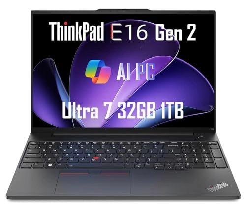 ThinkPad E16 Gen 2 - 16'' Core Ultra 7 155U 32GB DDR5 1TB SSD