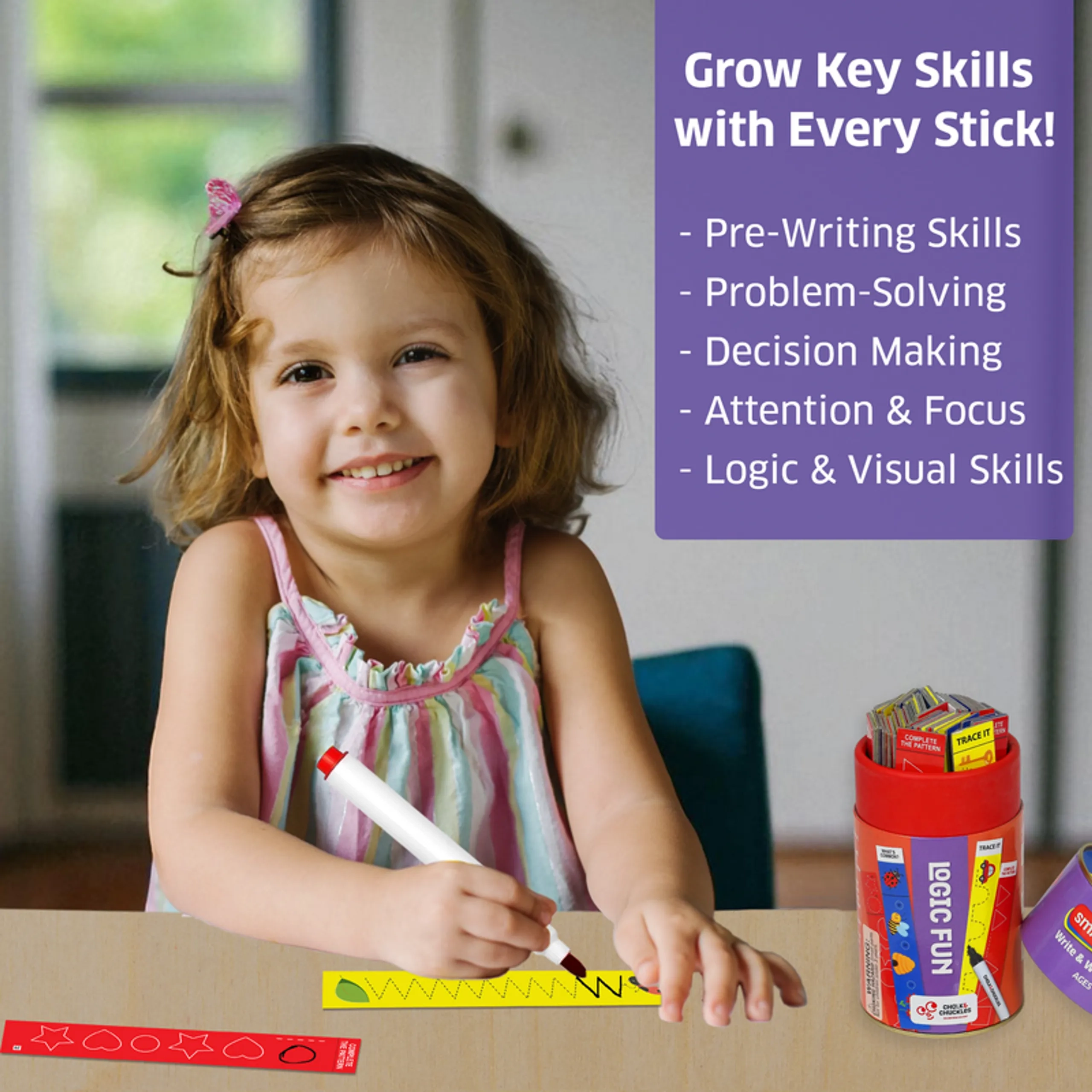 Smart Sticks Jr - 3 to 5 years