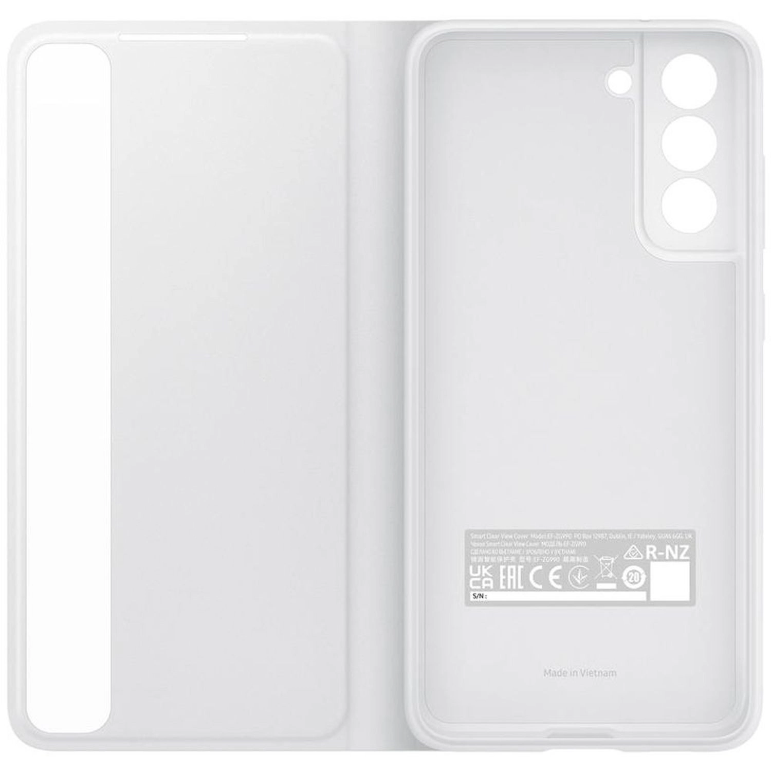 Galaxy S21 FE 5G Smart Clear View Cover - Back Cover