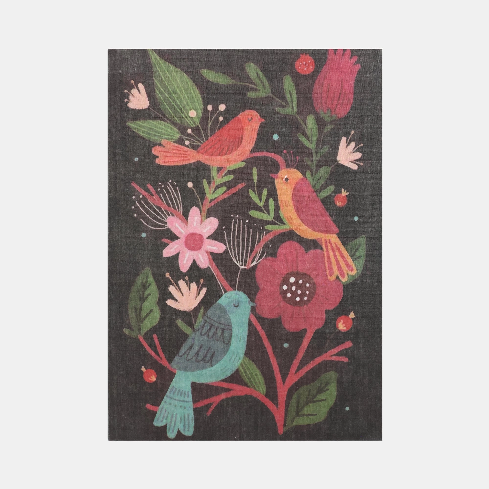 Vibe Linen Notebook A5 Hardcover - Lined 176 Sheets