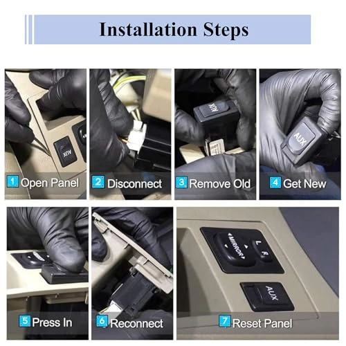 Auxiliary Input Adapter - Compatible with 2007-2014 Toyota
