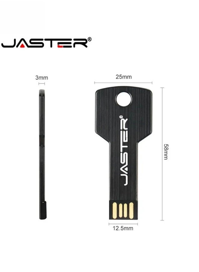 Metal Key Shape Flash Drive 64GB