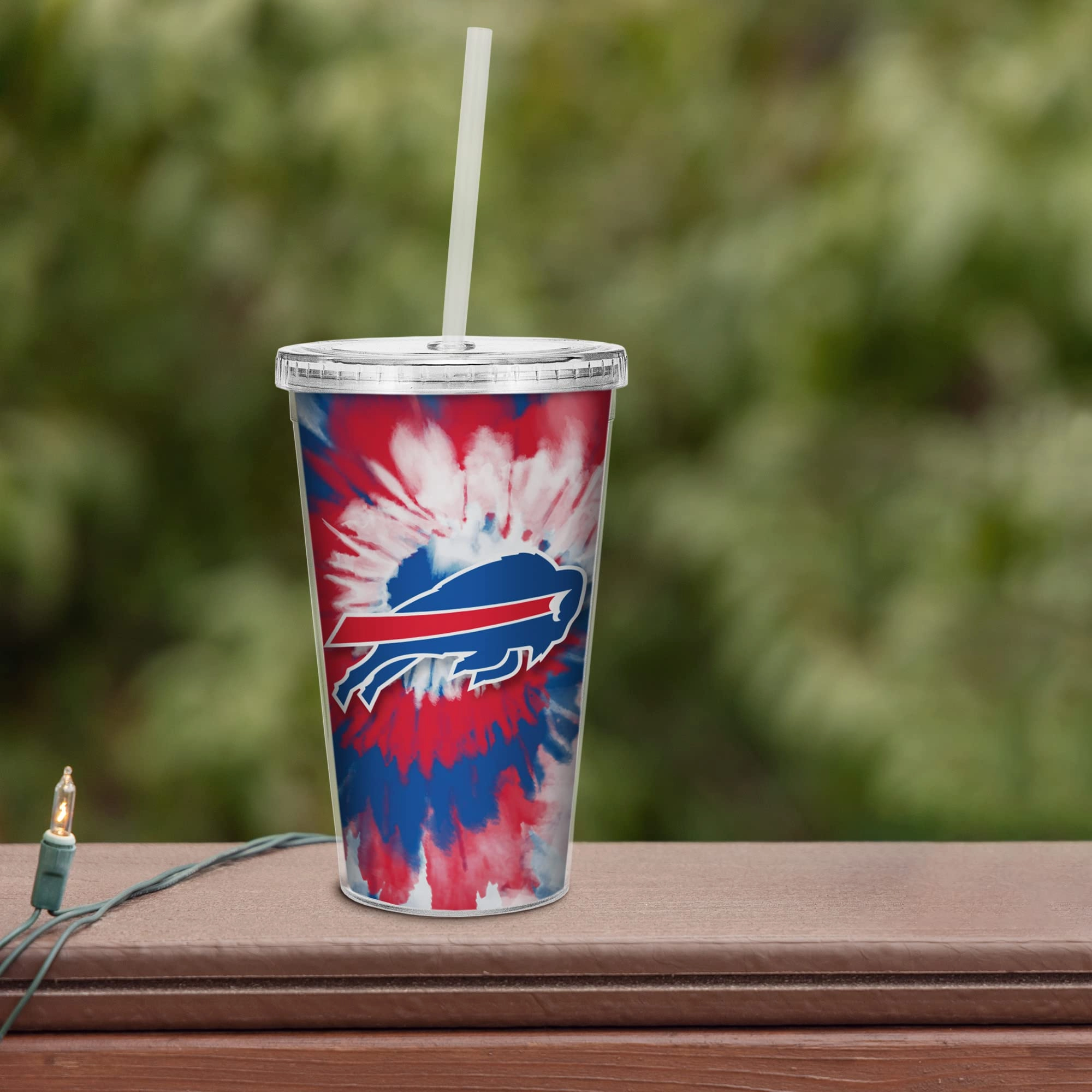 NFL Football Metallic Tie Dye Tumbler - 473ml