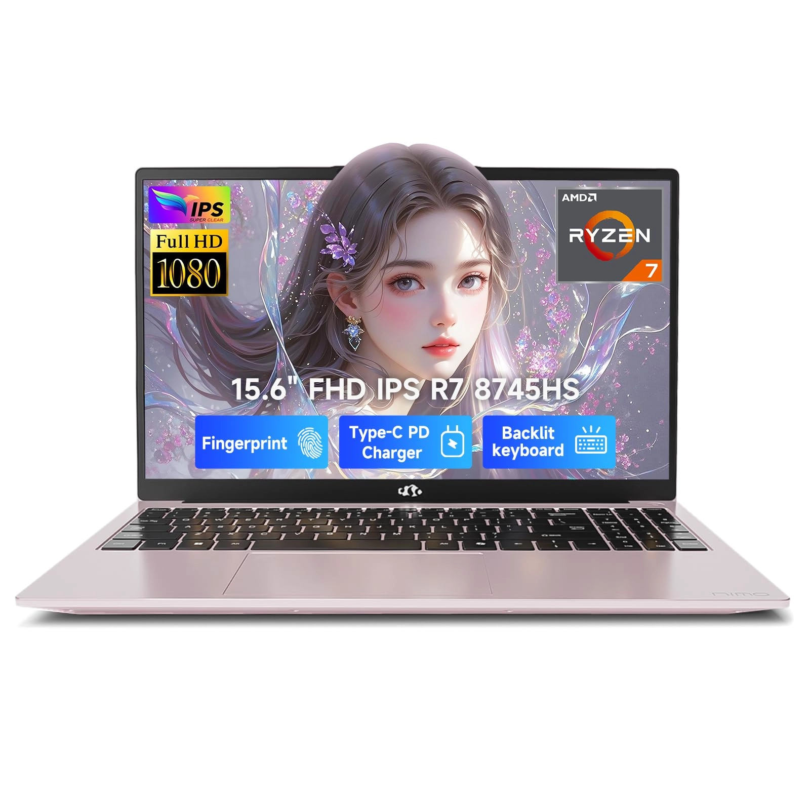 NIMO N158L N158 - 15.6'' Ryzen 7 8745HS 32GB DDR5 1TB SSD