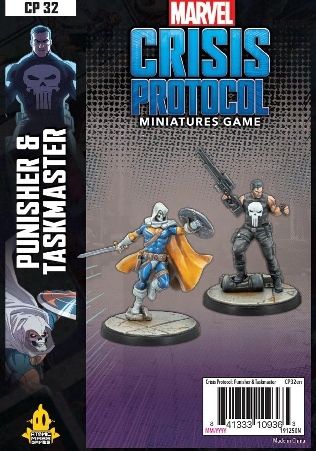 Punisher + Taskmaster - Marvel: Crisis Protocol CP32en